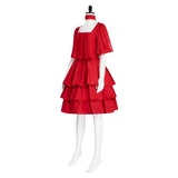 Frieren: Beyond Journey's End Cosplay Costume Frieren Women Red Dress Adult Female Halloween Carnival Costume