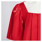 Frieren: Beyond Journey's End Cosplay Costume Frieren Women Red Dress Adult Female Halloween Carnival Costume