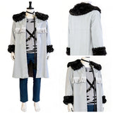 Frieren: Beyond Journey's End Cosplay Costume Wirbel Gray Outfit Adult Male Halloween Carnival Costume