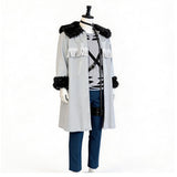 Frieren: Beyond Journey's End Cosplay Costume Wirbel Gray Outfit Adult Male Halloween Carnival Costume