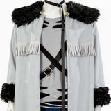Frieren: Beyond Journey's End Cosplay Costume Wirbel Gray Outfit Adult Male Halloween Carnival Costume