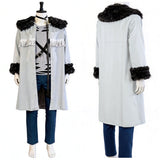 Frieren: Beyond Journey's End Cosplay Costume Wirbel Gray Outfit Adult Male Halloween Carnival Costume