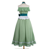 Frieren: Beyond Journey‘s End Cosplay Costume Frieren Green Dress Adult Female Halloween Carnival Costume