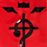 Fullmetal Alchemist  Cosplay Costume Edward Elric Red Outfit Adult Male Halloween Carnival Costume