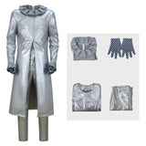 Funny Valentine Cosplay Costume Silver Outfit  Adult Male Halloween Carnival Costume