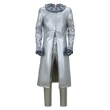Funny Valentine Cosplay Costume Silver Outfit  Adult Male Halloween Carnival Costume