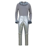 Funny Valentine Cosplay Costume Silver Outfit  Adult Male Halloween Carnival Costume