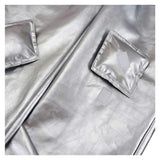 Funny Valentine Cosplay Costume Silver Outfit  Adult Male Halloween Carnival Costume