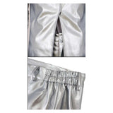 Funny Valentine Cosplay Costume Silver Outfit  Adult Male Halloween Carnival Costume