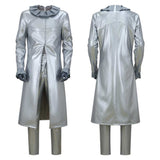 Funny Valentine Cosplay Costume Silver Outfit  Adult Male Halloween Carnival Costume