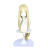 GACHIAKUTA  August Stilza Golden Cosplay Wig Resistant Synthetic Hair Halloween Costume Accessories