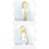 GACHIAKUTA  August Stilza Golden Cosplay Wig Resistant Synthetic Hair Halloween Costume Accessories