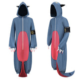 Gachiakuta  Cosplay Costume Gita Gray Jumpsuit Adult Female Halloween Carnival Costume
