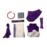GACHIAKUTA  Cosplay Costume Nerde Purple Outfit Adult Female Halloween Carnival Costume