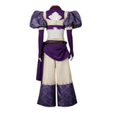 GACHIAKUTA  Cosplay Costume Nerde Purple Outfit Adult Female Halloween Carnival Costume