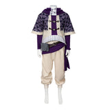 GACHIAKUTA Cosplay Costume Fu Orostor Purple Outfit Adult Male Halloween Carnival Costume