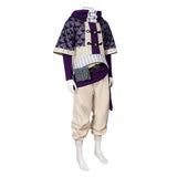 GACHIAKUTA Cosplay Costume Fu Orostor Purple Outfit Adult Male Halloween Carnival Costume