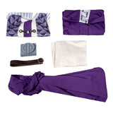 GACHIAKUTA Cosplay Costume Fu Orostor Purple Outfit Adult Male Halloween Carnival Costume