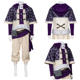 GACHIAKUTA Cosplay Costume Fu Orostor Purple Outfit Adult Male Halloween Carnival Costume