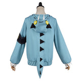 GACHIAKUTA Cosplay Costume Gita Green Hoodie Adult Female Halloween Carnival Costume