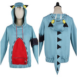 GACHIAKUTA Cosplay Costume Gita Green Hoodie Adult Female Halloween Carnival Costume