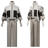 GACHIAKUTA Cosplay Costume Supporter Gray Uniform Adult Unisex Halloween Carnival Costume