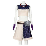 GACHIAKUTA Kutoni White Outfit Adult Female Halloween Carnival Costume