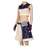 GACHIAKUTA Kutoni White Outfit Adult Female Halloween Carnival Costume