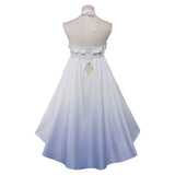 Genshin Impact Cosplay Costume Columbina White Pajamas Dress Adult Female Halloween Carnival Costume