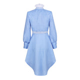Genshin Impact Cosplay Costume Kamisato Ayaka Blue Outfit Adult Female Halloween Carnival Costume