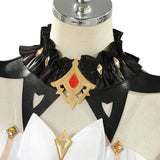 Genshin Impact Cosplay Costume Sandrone Red and White Dress Adult Female Halloween Carnival Costume