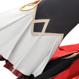 Genshin Impact Cosplay Costume Sandrone Red and White Dress Adult Female Halloween Carnival Costume