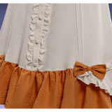 Genshin Impact Cosplay Costume Sandrone White and Brown Nightgown Adult Female Halloween Carnival Costume