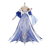 Genshin Impact Cosplay Costume The Tsaritsa Blue Dress Adult Female Halloween Carnival Costume