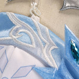 Genshin Impact Cosplay Costume The Tsaritsa Blue Dress Adult Female Halloween Carnival Costume