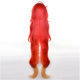 Genshin Impact Mavuika Cosplay Wig Heat Resistant Synthetic Hair Carnival Halloween Party Props
