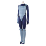 Ghost in the Shell Cosplay Costume Kusanagi Motoko Women Blue Outfit Adult Female Halloween Carnival Costume