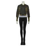Ghost in the Shell The Major Green Outfit Adult Female Halloween Carnival Costume