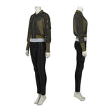 Ghost in the Shell The Major Green Outfit Adult Female Halloween Carnival Costume
