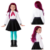  Girls' School Uniform for Children Halloween Carnival Costume