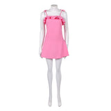 GOAT Team Galaxy Cosplay Costume Rhino Pink Dress Adult Female Halloween Carnival Costume