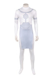 Invincible Cosplay Costume Mark Grayson White Jumpsuit Adult Male Halloween Carnival Costume