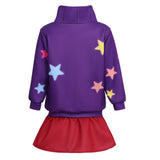 Gravity Falls Cosplay Costume Mabel Purple Outfit For Kids Children Halloween Carnival Costume