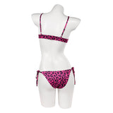 GTA 6 Cosplay Costume Lucia Caminos Purple Leopard Print Swimsuit Adult Female Halloween Carnival Costume