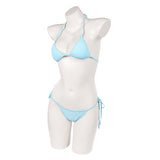 GTA Cosplay Costume Lucia Caminos Blue Swimsuit Adult Female Halloween Carnival Costume