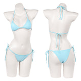 GTA Cosplay Costume Lucia Caminos Blue Swimsuit Adult Female Halloween Carnival Costume
