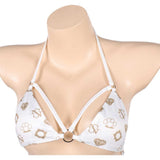 GTA Lucia Cosplay Costume White Swimsuit Adult Female Halloween Carnival Costume