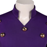 Gyro Zeppeli Cosplay Costume Purple Outfit Adult Male Halloween Carnival Costume