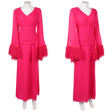 Hacks Season 5 Cosplay Costume Deborah Vance Pink Dress Adult Female Halloween Carnival Costume