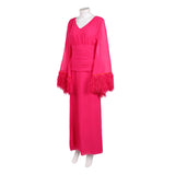 Hacks Season 5 Cosplay Costume Deborah Vance Pink Dress Adult Female Halloween Carnival Costume